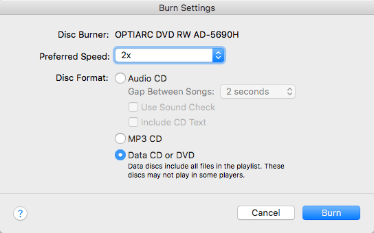free dvd burn software for mac